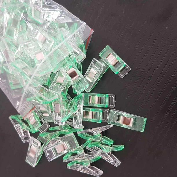 50/100Pcs Plastic Holding Clip Set Crafts Quilting Sewing Knitting Crochet DIY 50/100Pcs Plastic Holding Clip Set Crafts Quilting Sewing Knitting Crochet DIY